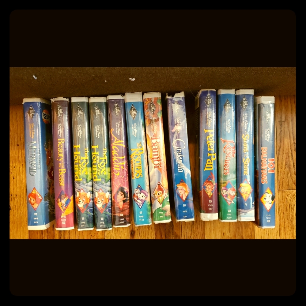 Classic VHS black diamond